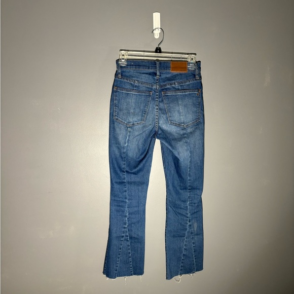 Madewell Cali Demi Boot Jeans in Fleetwood Wash Womens Size 24 - Picture 3 of 4